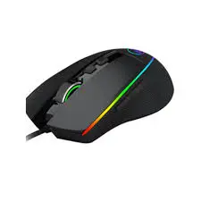 Redragon Emperor M909 Wired RGB Gaming Mouse – 12400 DPI Optical Sensor, 8 Programmable Buttons, RGB Backlit Ergonomic Gaming Mouse for FPS, MOBA & Esports