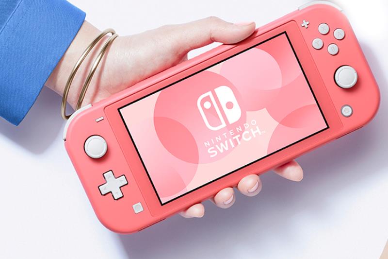Nintendo Switch Lite Coral 32GB Handheld Gaming Console | 5.5 Inch