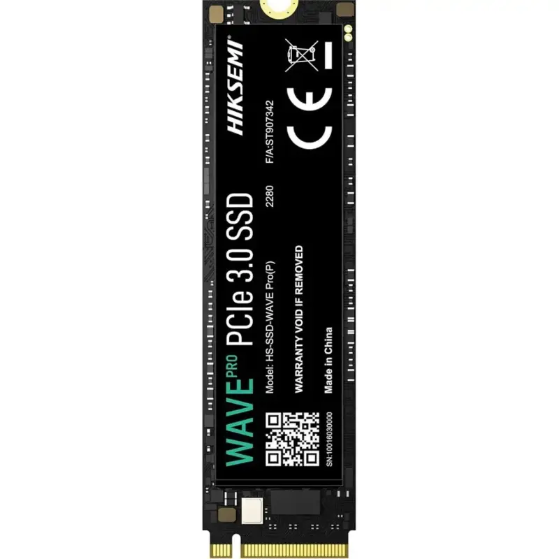 HikSemi Wave 512GB NVMe PCIe 3.0 M.2 SSD HS-SSD-WAVE-P-512G – Up To 2500MB/s Read