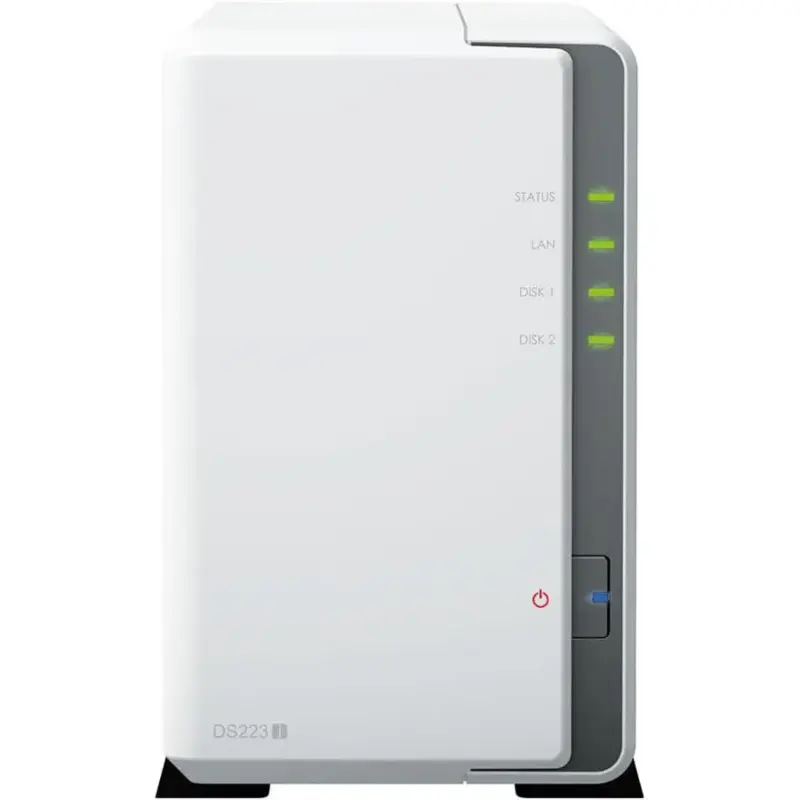 Synology DS223j 2-Bay NAS 4TB WD Red Plus Bundle Price in Pakistan
