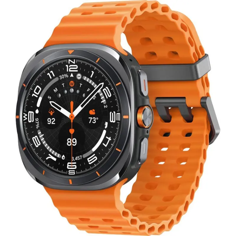 Samsung Galaxy Watch Ultra 47mm LTE Titanium Gray AI Smartwatch | GPS, Galaxy AI, Health & Fitness Tracker, Rugged Outdoor Smartwatch