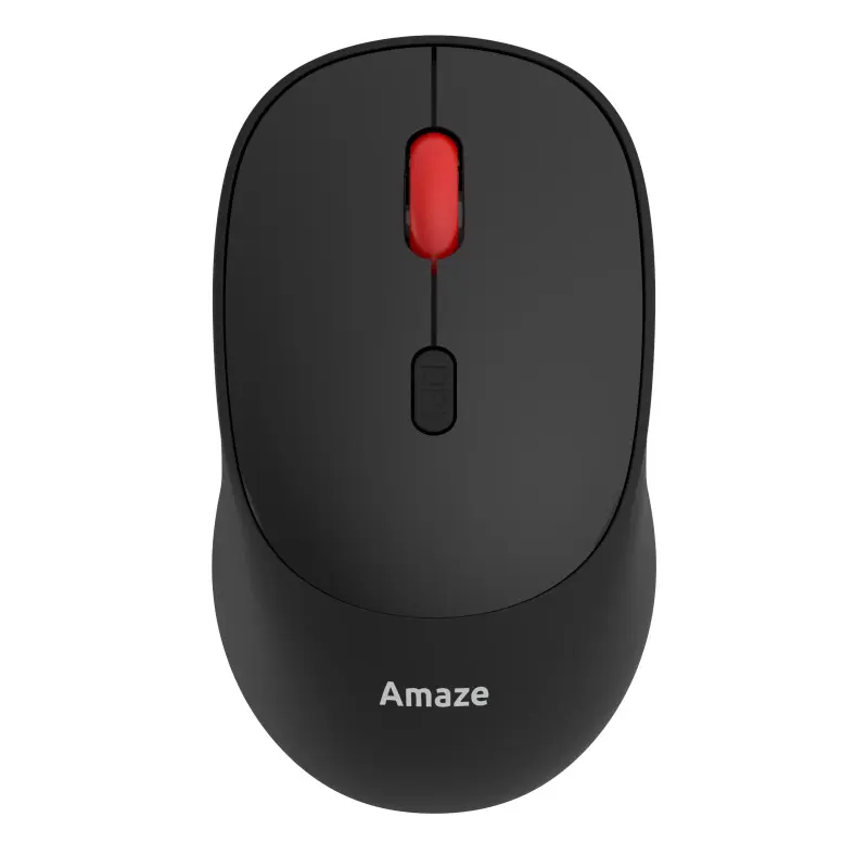 Amaze A710 Clicket Dual Wireless Mouse - White / Black