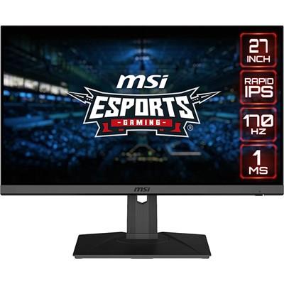 MSI G272QPF 27" Gaming Monitor QHD, 170Hz, G-Sync Compatible, Adaptive sync - HDR Ready