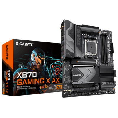 Gigabyte X670 GAMING X AX ATX Motherboard for AMD AM5 CPUs