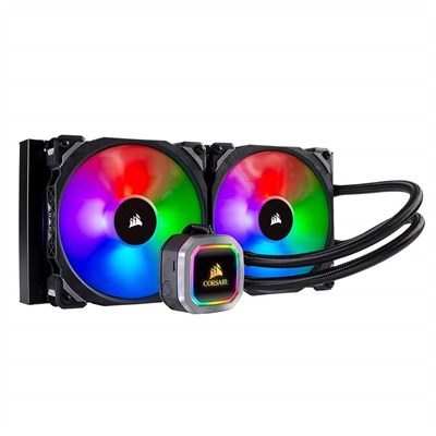 Corsair Hydro Series™ H115i RGB PLATINUM 280mm Liquid CPU Cooler - CW-9060038-WW 