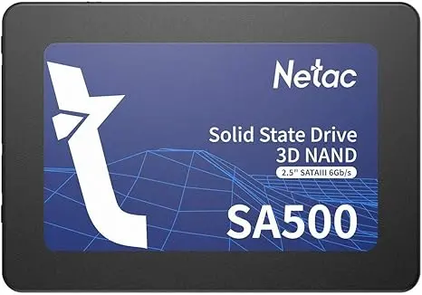 Netac SA500 (NT01SA500-256-S3X) 256GB 2.5 Inch SSD