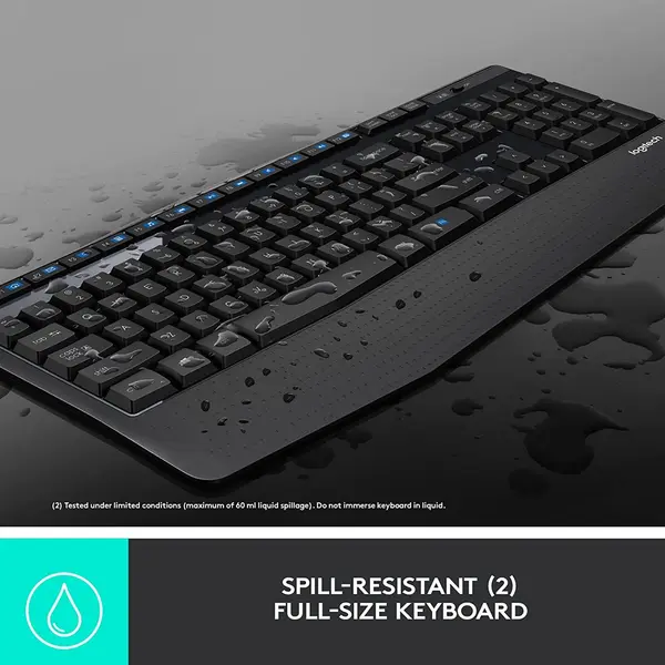 Logitech MK345 Comfort Wireless Keyboard and Mouse Combo