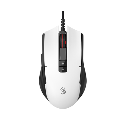 A4Tech Bloody ES8 ESPORTS Gaming Mouse – (Stone Black - Panda White)