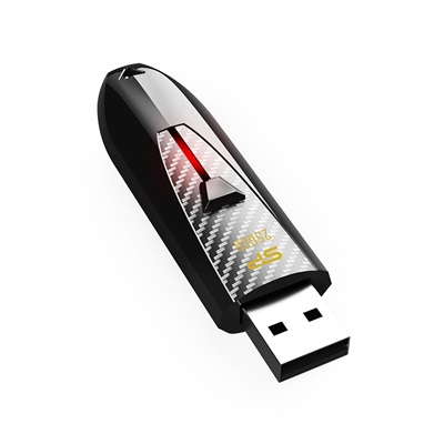 SILICON POWER BLAZE B25 3.2 USB 32GB (SP032GBUF3B25V1K) Black