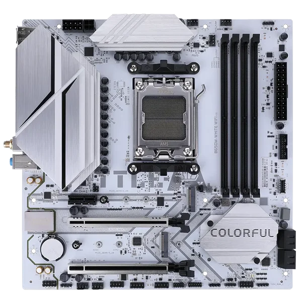 Colorful Battle-Ax B650M-White Wifi V15 DDR5 AMD AM5 microATX Motherboard