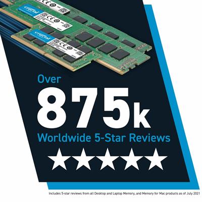 Crucial 8GB DDR4-3200 SODIMM Laptop CT8G4SFRA32A