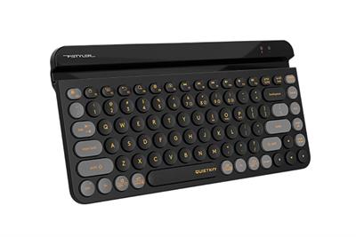 A4Tech FBK30 Fstyler Bluetooth & 2.4G Wireless Keyboard - Black - Avocado - Raspberry - White