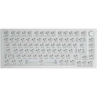 Glorious GMMK PRO 75% Barebone - ANSI (US) - White Ice