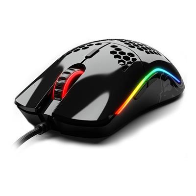 Glorious Model D Glossy Gaming Mouse RGB Black - White 