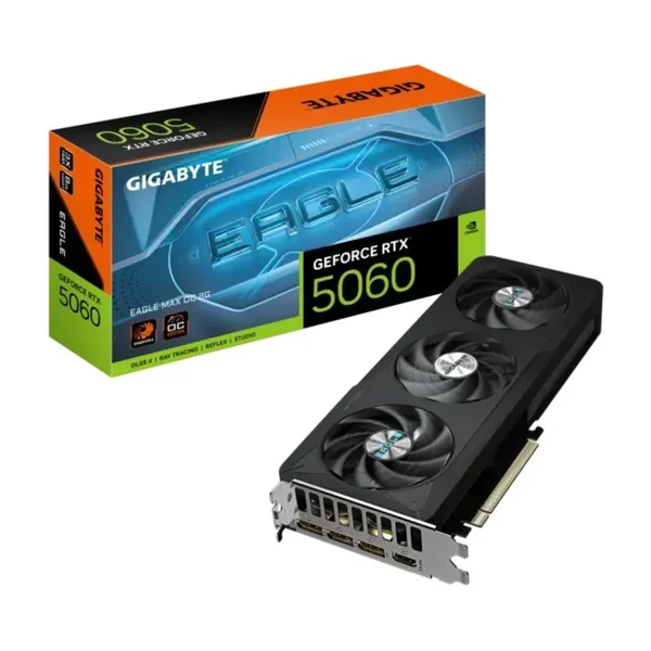 Gigabyte GeForce RTX 5060 Eagle Max OC 8GB GDDR7 PCI-Express 5.0 Graphics Card
