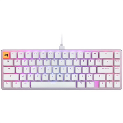Glorious GMMK2 Modular Edition Pre-Built White Compact 65% Mechanical Keyboard 