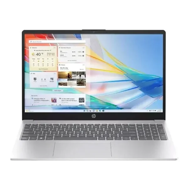 HP 15 FD0154WM - Intel Core Ultra 5 125H Processor 8-GB 512-GB SSD Intel Iris Xe Graphics 15.6" Full HD 1080P IPS Micro-Edge BrightView 250nits Touchscreen Display W11 (Natural Silver, NEW)