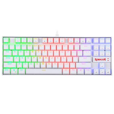 REDRAGON K552W KUMARA WHITE MECHANICAL RGB GAMING KEYBOARD
