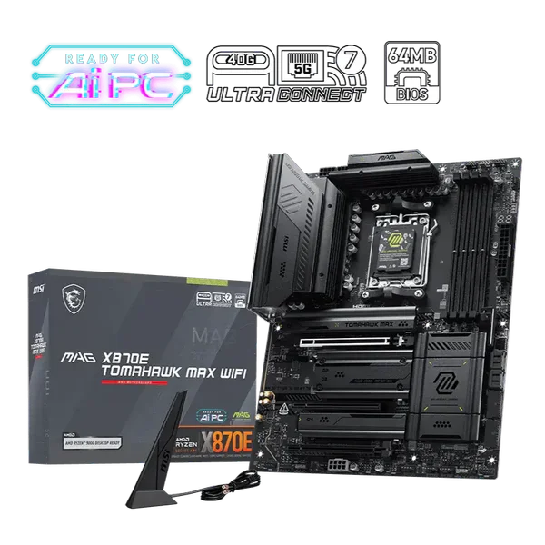 MSI MAG X870E Tomahawk Max WiFi Motherboard