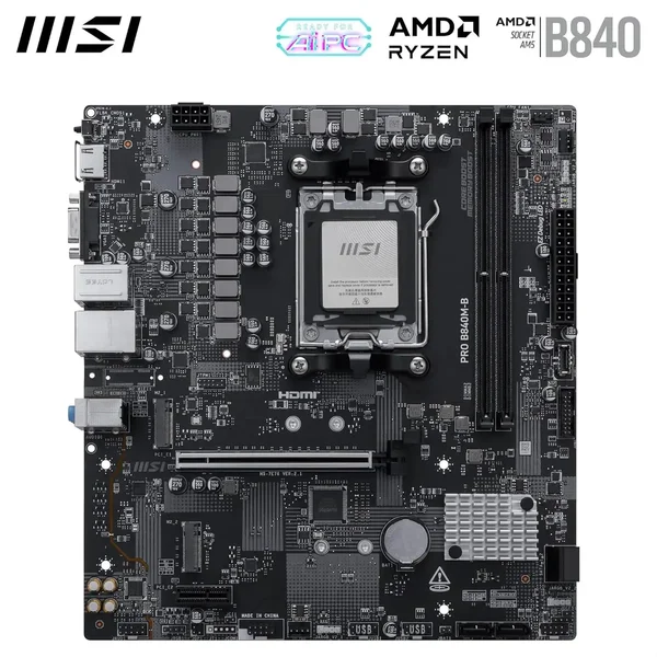 MSI Pro B840M-B Motherboard