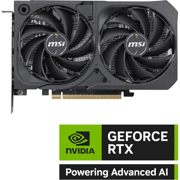 MSI Gaming RTX 5050 8G Shadow 2X OC Graphics Card