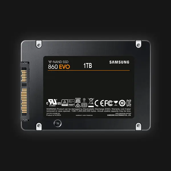 samsung 860 evo 1TB (slightly used)