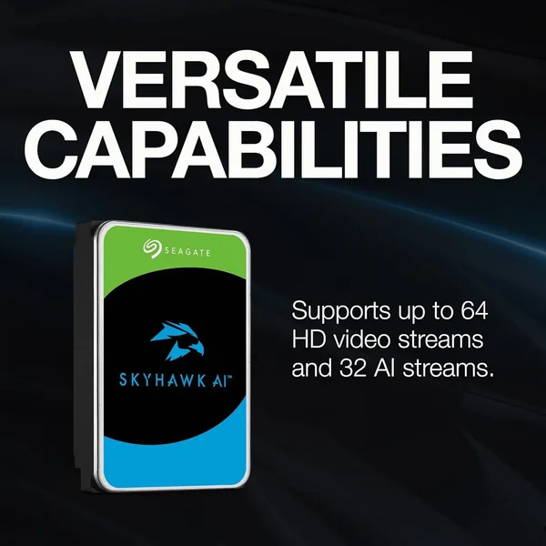 Seagate Skyhawk AI 20TB Video Internal Hard Drive