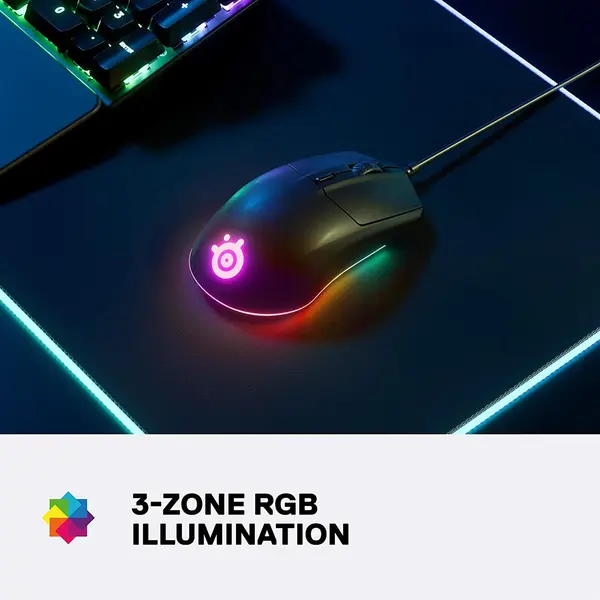SteelSeries Rival 3 RGB Gaming Mouse