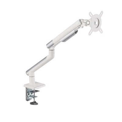 Twisted Minds TM-49-C06-W SINGLE MONITOR PREMIUM SLIM ALUMINUM SPRING-ASSISTED MONITOR ARM White - Grey