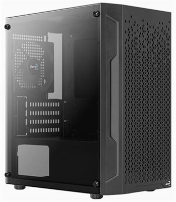 Aerocool Trinity Mini Black Micro-ATX Mini Tower Case Trinity Mini-G-BK-V1