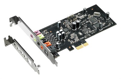ASUS XONAR SE 5.1 116dB SNR PCIe Gaming Sound Card with 300ohm Headphone AMP