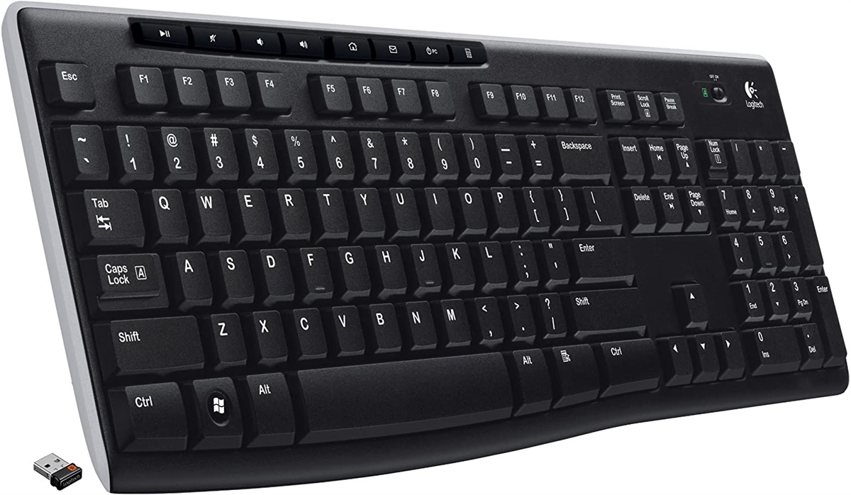 Logitech K270 Wireless Keyboard Black