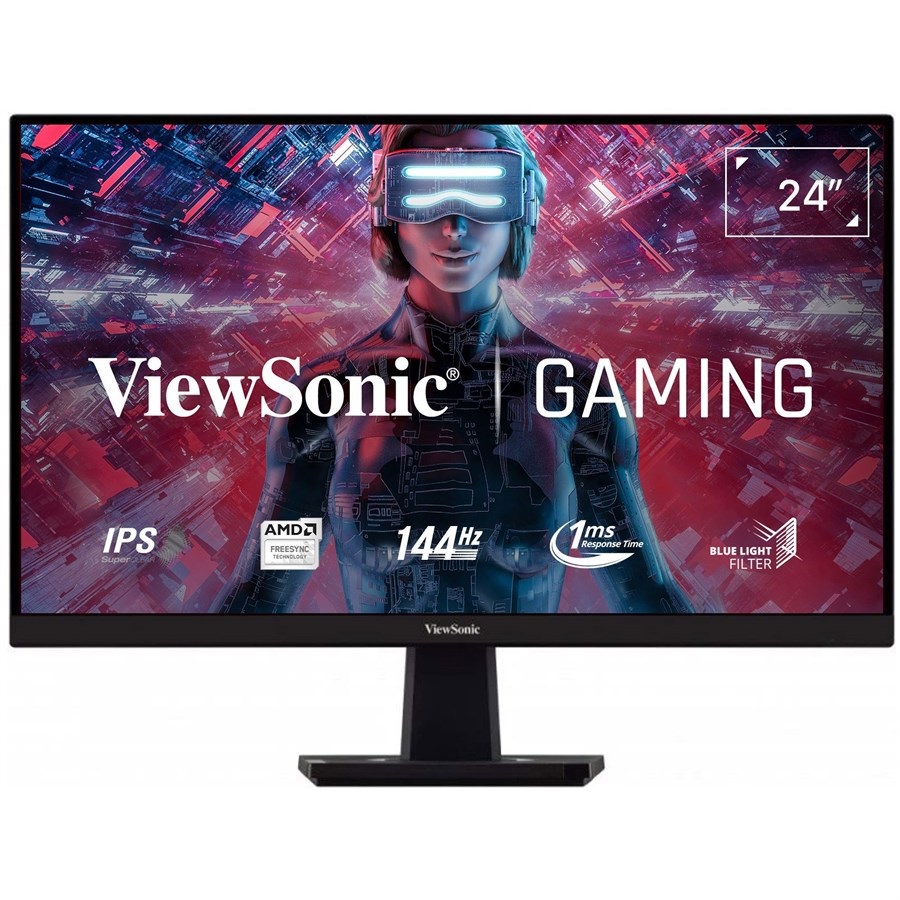 viewsonic vx2405 fhd 144hz モニター ViewSonic VX2405-P-MHD 24” Full HD IPS Gaming Monitor