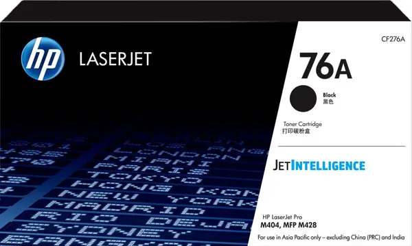 HP 76A Black LaserJet Toner Cartridge