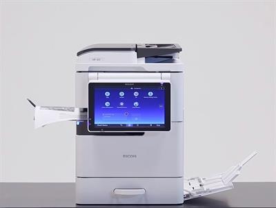 Ricoh MP 305+ SP and MP 305+ SPF are smart, compact A4 monochrome MFPs with A3 capability