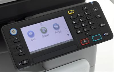 Ricoh Aficio MP 301SP / MP 301SPF is a compact black-and-white A4 laser multifunction printer
