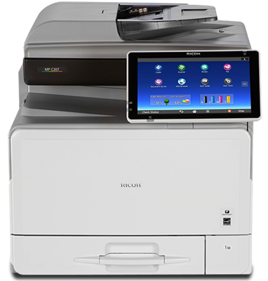 Ricoh MP C307 is a compact A4 color laser multifunction printer