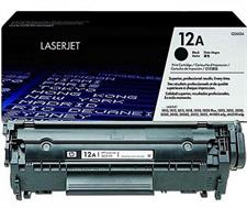 HP 12A Black LaserJet Toner Cartridge