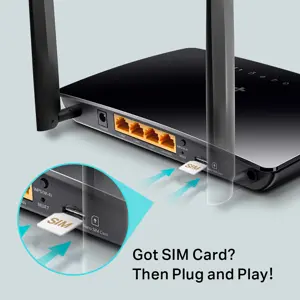 Archer MR202 AC750 Wireless Dual Band 4G LTE Router