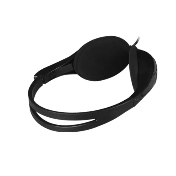 A4-TECH HU-9 USB Headset – Wired USB Stereo Headphones with Microphone (Black)