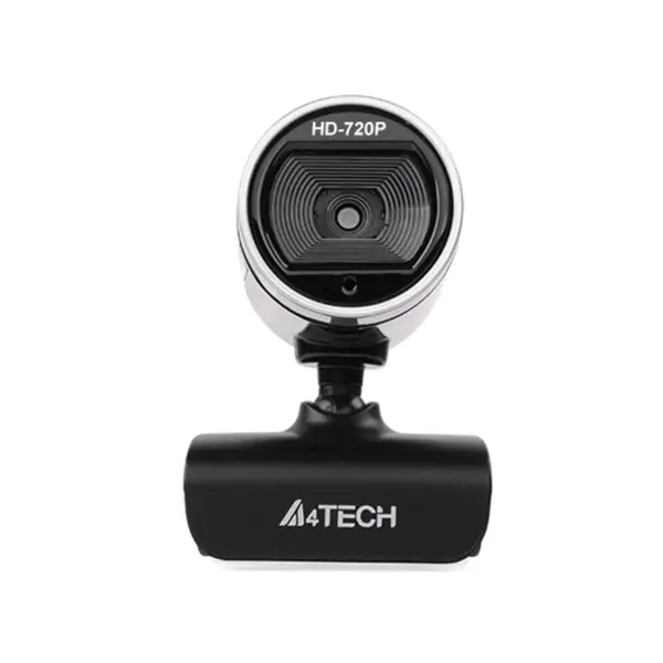 A4-TECH PK-910P 720P HD Webcam – USB Plug & Play (Black)