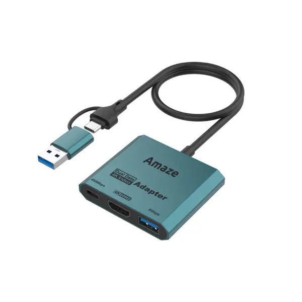 Amaze A315 Type-C + USB to 3-in-1 Hub – Multiport Adapter with USB 3.0 & Type-C Support