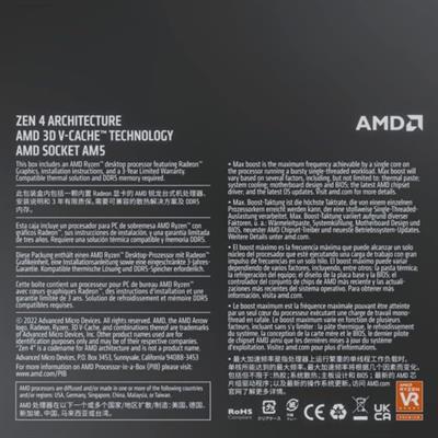 AMD Ryzen 7 7800X3D 8-Core, 16-Thread Desktop Gaming Processor