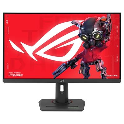 ASUS ROG Strix XG27UCG 27 inch 4K HDR USB-C Gaming Monitor – UHD (3840x2160) Dual Mode (4K 160Hz or FHD 320Hz), 1ms, Fast IPS, Extreme Low Motion Blur Sync, G-SYNC Compatible, AI Gaming