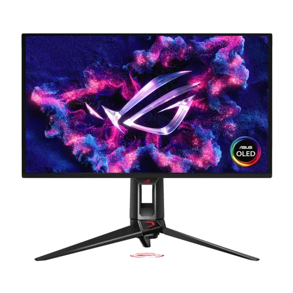 ASUS ROG Swift Pro PG27UCDM 27" 4K QD-OLED Gaming Monitor – 240Hz, 0.03ms GTG, G-SYNC Compatible, DisplayPort 2.1a, HDMI 2.1