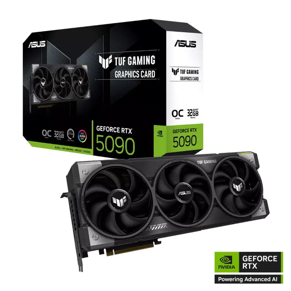 ASUS TUF Gaming GeForce RTX 5090 OC 32GB GDDR7 Graphics Card