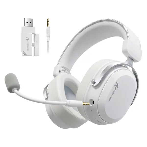 ATTACK SHARK L30 PRO Tri-Mode Wireless Gaming Headset – 7.1 Surround Sound, 50mm Drivers, AI Noise-Canceling Mic