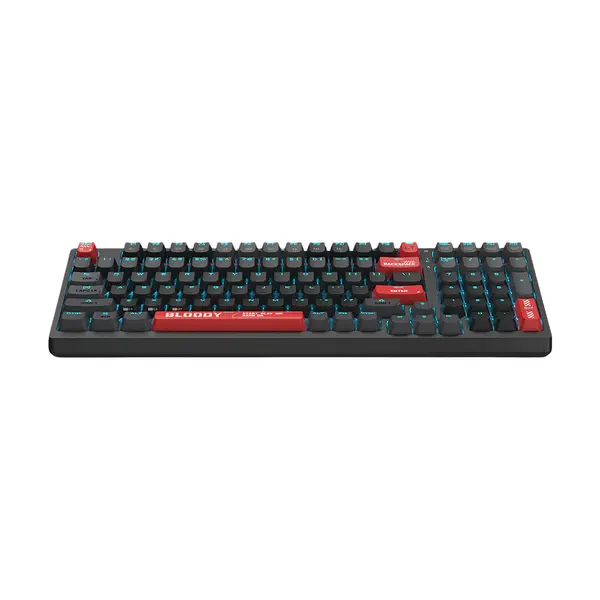 Bloody AT98 Alpha Optical Switch Mechanical Gaming Keyboard – RGB, Hot-Swappable, Gaming Layout (Bloody Red)