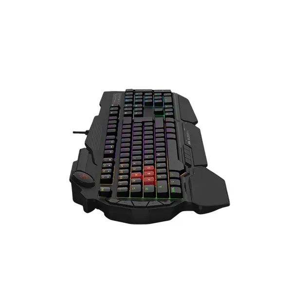 BLOODY B310N Neon Illuminated Gaming Keyboard – Wired USB, Full-Size Gaming Keyboard (Black)