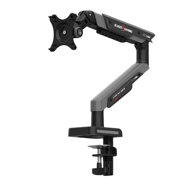 Bloody DM-8 Gaming Desktop Monitor Mount with Adjustable Arm, 360° Rotation & Universal VESA Compatibility